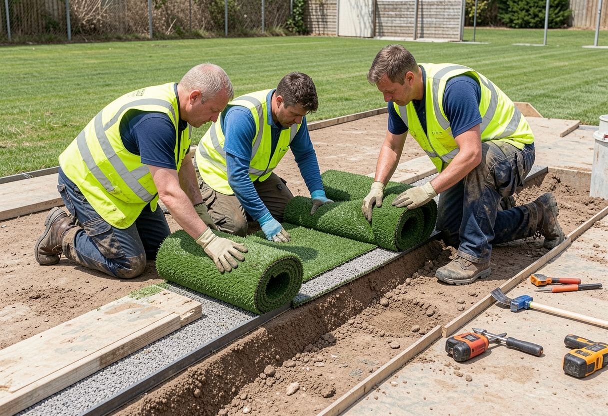 Strata Turf Installation